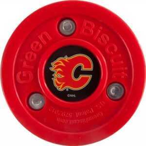 Green Biscuit NHL Calgary Flames Puk - Calgary Flames