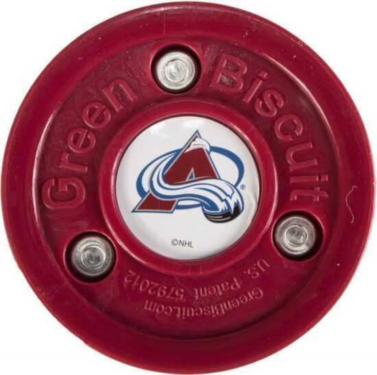 Green Biscuit NHL Colorado Avalanche Puk - Colorado Avalanche