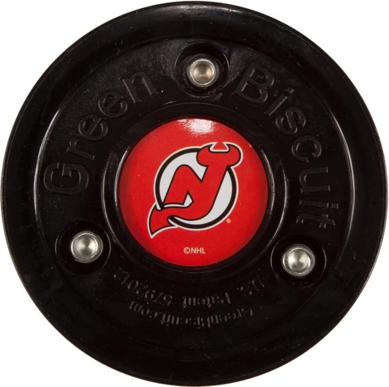 Green Biscuit NHL New Jersey Devils Puk - New Jersey Devils