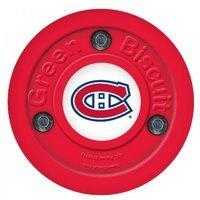 Green Biscuit Puk NHL Montreal Canadiens Red - Montreal Canadiens
