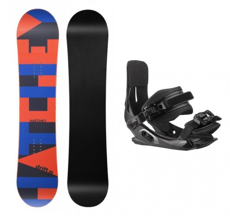 Hatchey Drift Kid dětský snowboard + Sp Junior 180 vázání - 105 cm + white XS/S - EU 32-36