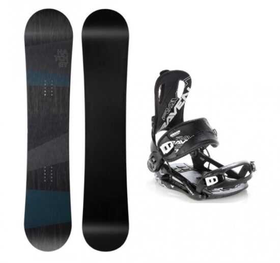 Hatchey General snowboard + Raven Fastec FT 270 black vázání - 145 cm + L (EU 42-44)