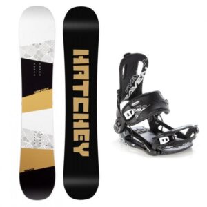 Hatchey Wild snowboard + Raven Fastec FT 270 black vázání - 143 cm + L (EU 42-44)