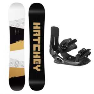 Hatchey Wild snowboard + SP Rage MP 180 vázání - 143 cm + black (EU 39-46)