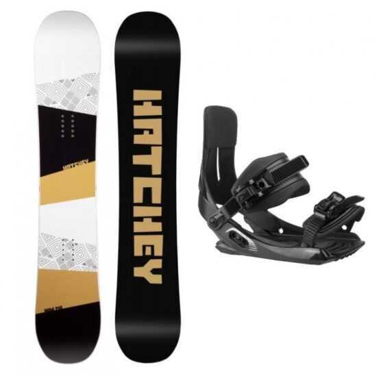 Hatchey Wild snowboard + SP Rage MP 180 vázání - 143 cm + black (EU 39-46)