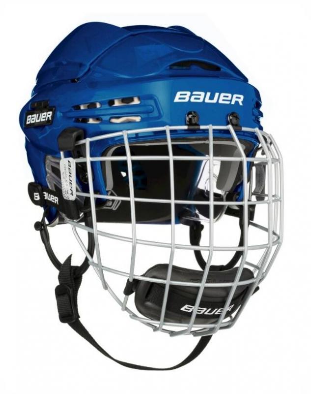 Hokejová helma Bauer 5100 Combo SR - modrá
