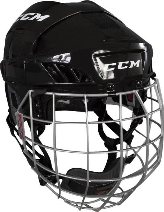 Hokejová helma CCM 60 Combo SR - červená