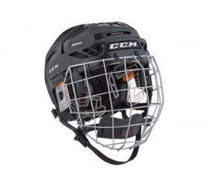 Hokejová helma CCM Fitlite 3DS Combo YTH - červená