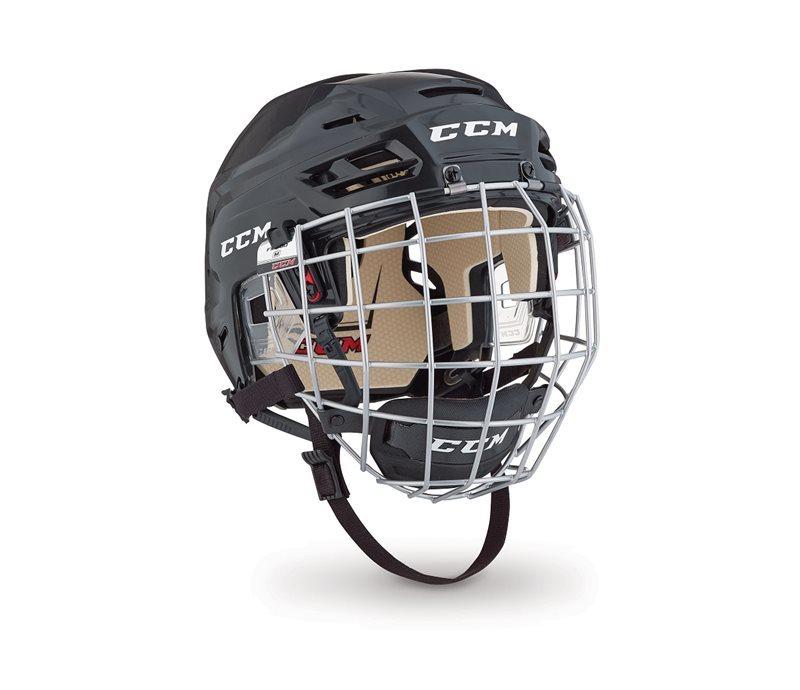 Hokejová helma CCM Tacks 110 Combo sr - černá