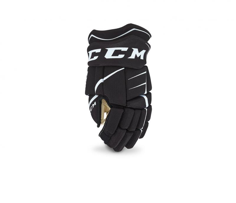 Hokejové rukavice CCM JetSpeed FT350 sr - červená-bílá