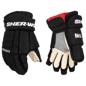 Hokejové rukavice Sher-wood Rekker M60 JR - černá