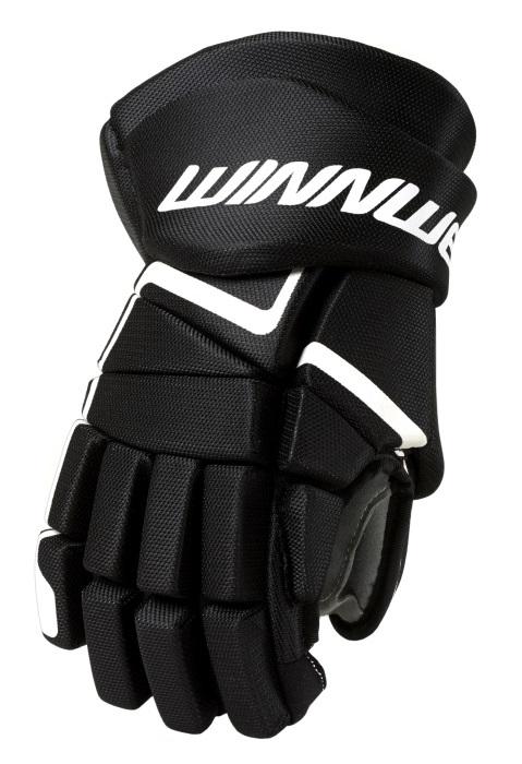 Hokejové rukavice WinnWell AMP500 JR - Černá