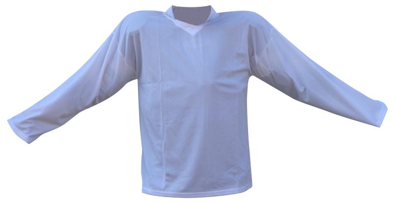 Hokejový dres LERKO bílý - XL