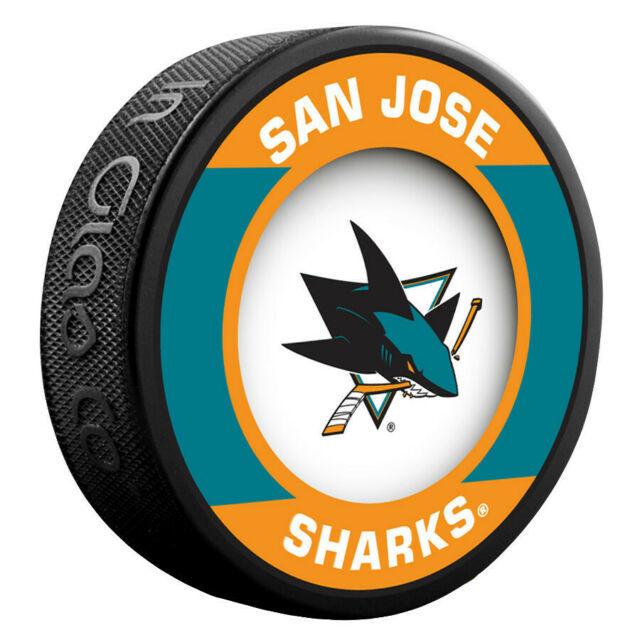 InGlasCo Fanouškovský puk NHL Logo Blister OLD (1ks) - San Jose Sharks