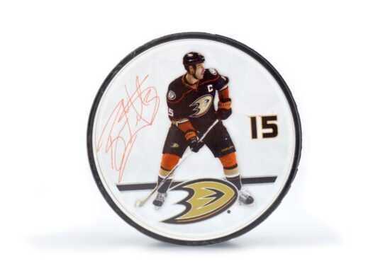 JFSC Fanouškovský puk NHL Signature Puck - Anaheim Ducks