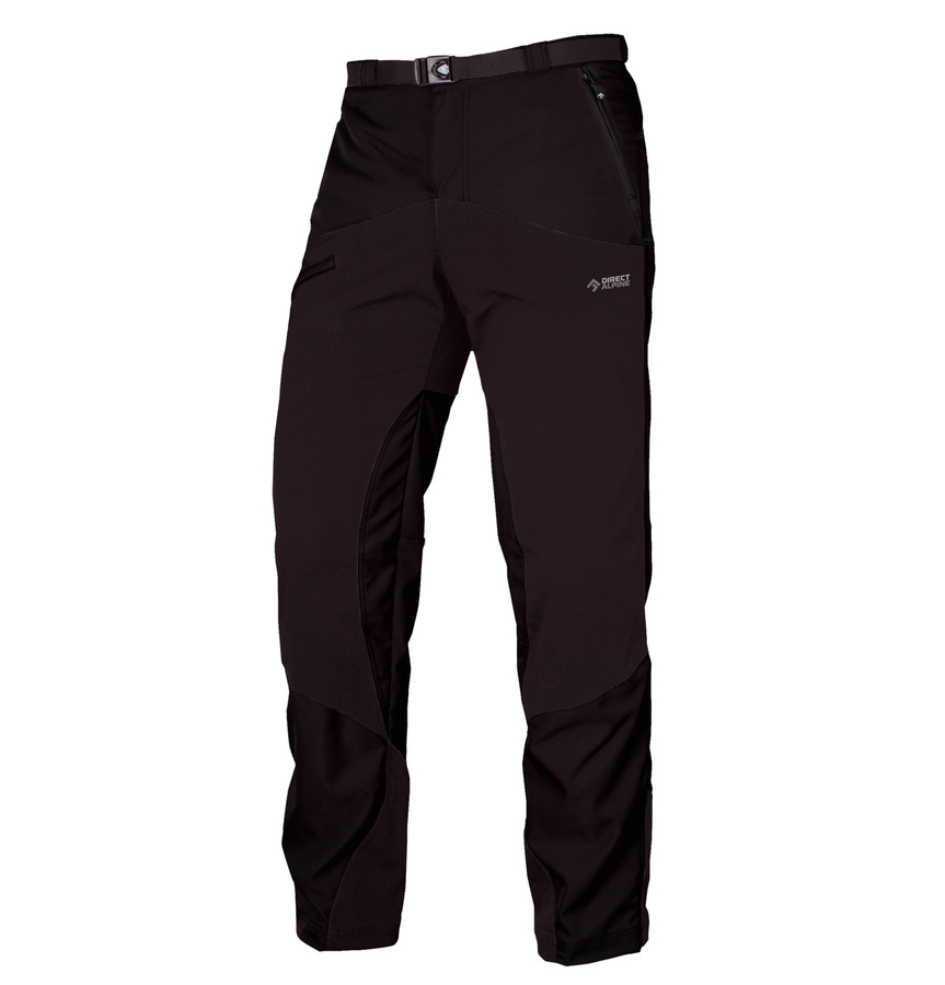 Kalhoty Direct Alpine Mountainer 4.0 Black/Black New Logo
