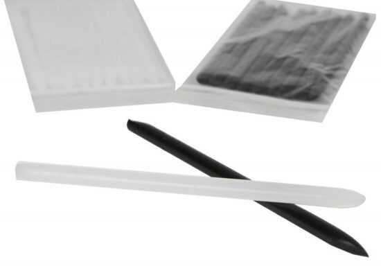 Kofixové svíčky - sada 10 ks - čiré