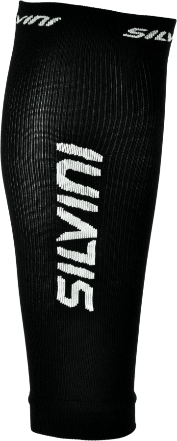 Kompresní lýtkové návleky Silvini CASTELLO UA747 black-white