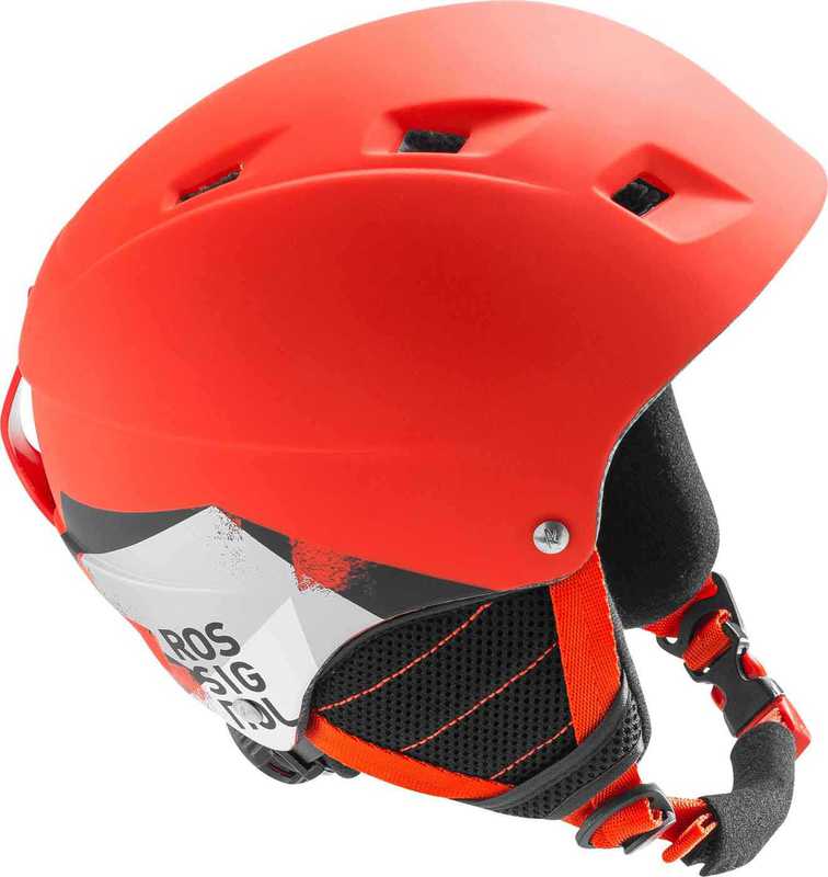 Lyžařská helma Rossignol Comp J red-led RKFH504