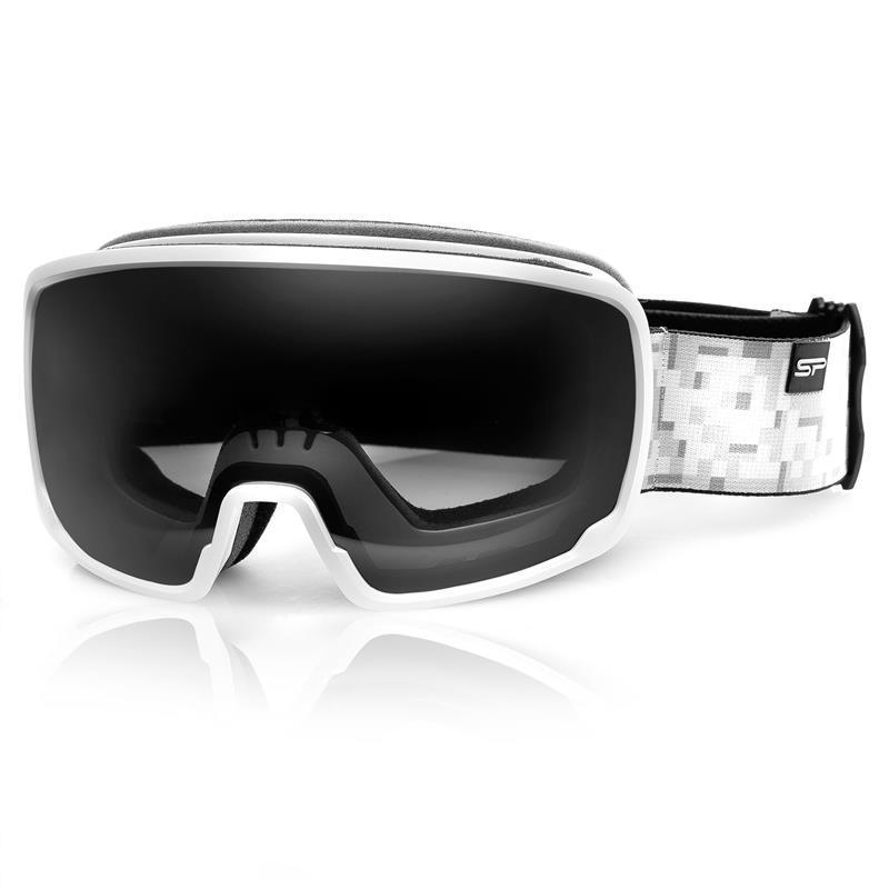 Lyžařské brýle Spokey GRAYS šedo-bílé