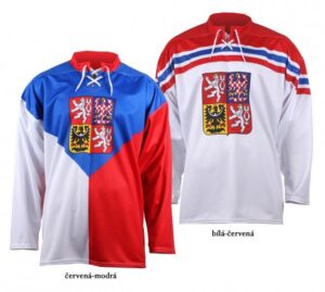 Merco ČR OH Soči 2014 replika hokejový dres - S - červeno-modrá