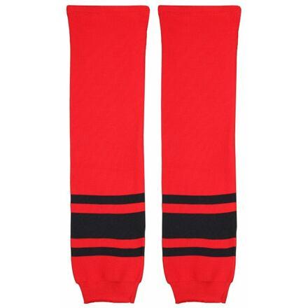 Merco Loko hokejové štulpny junior červená-černá - 1 pár