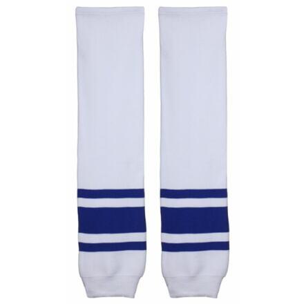 Merco Malše hokejové štulpny žák bílá-modrá - 1 pár