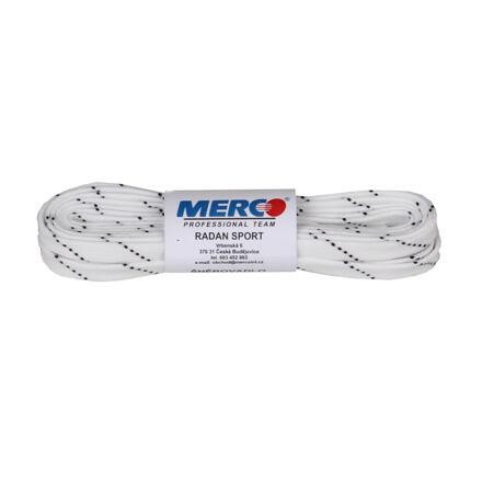 Merco PHE tkaničky do bruslí nevoskované bílá - 240 cm