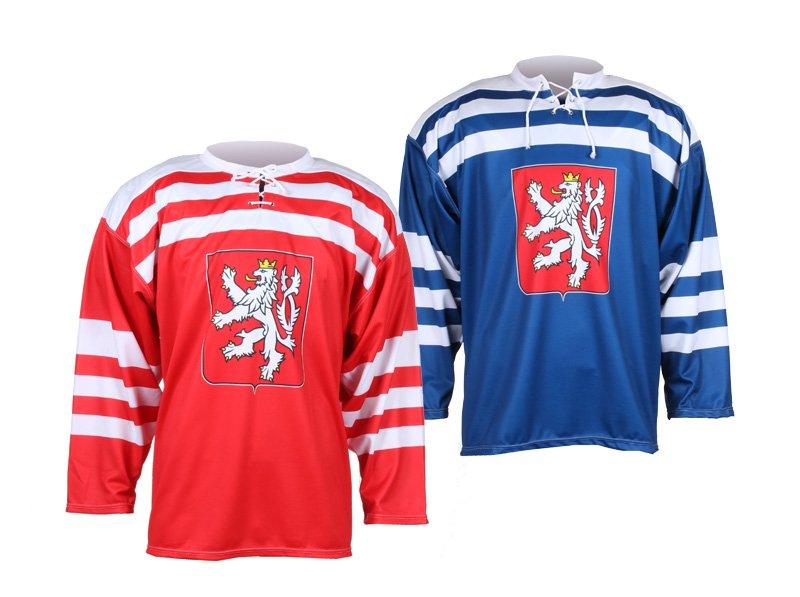 Merco hokejový dres Replika ČSR 1947 - XS - modrá