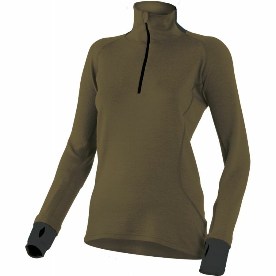 Merino Mikina Lasting EMILY-6369 zelená