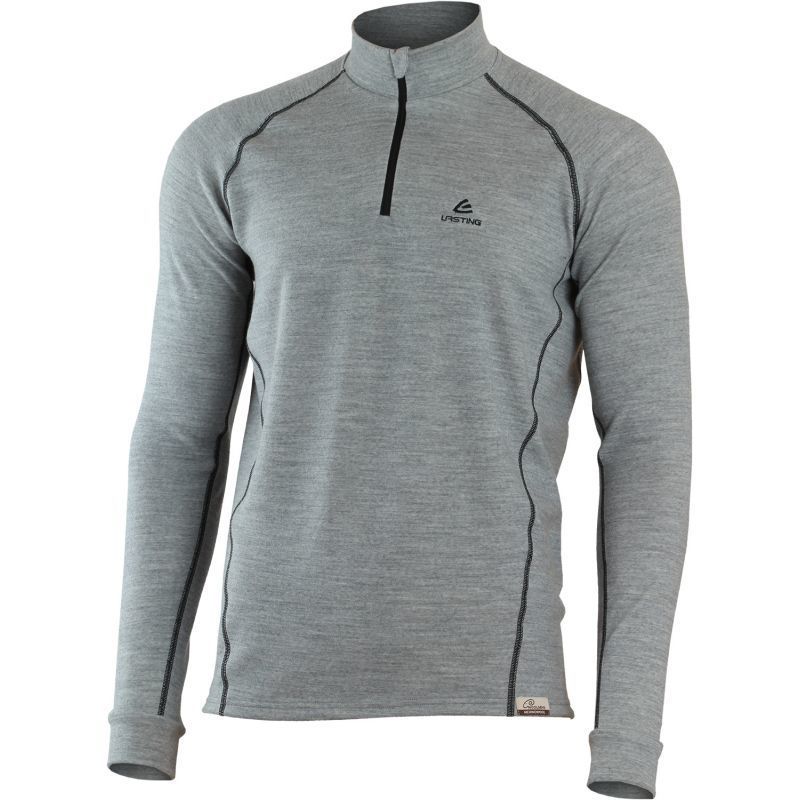 Merino Mikina Lasting WILL 8490 šedá