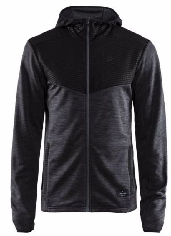 Mikina CRAFT Breakaway Hood 1906388-998000 - tmavě šedá