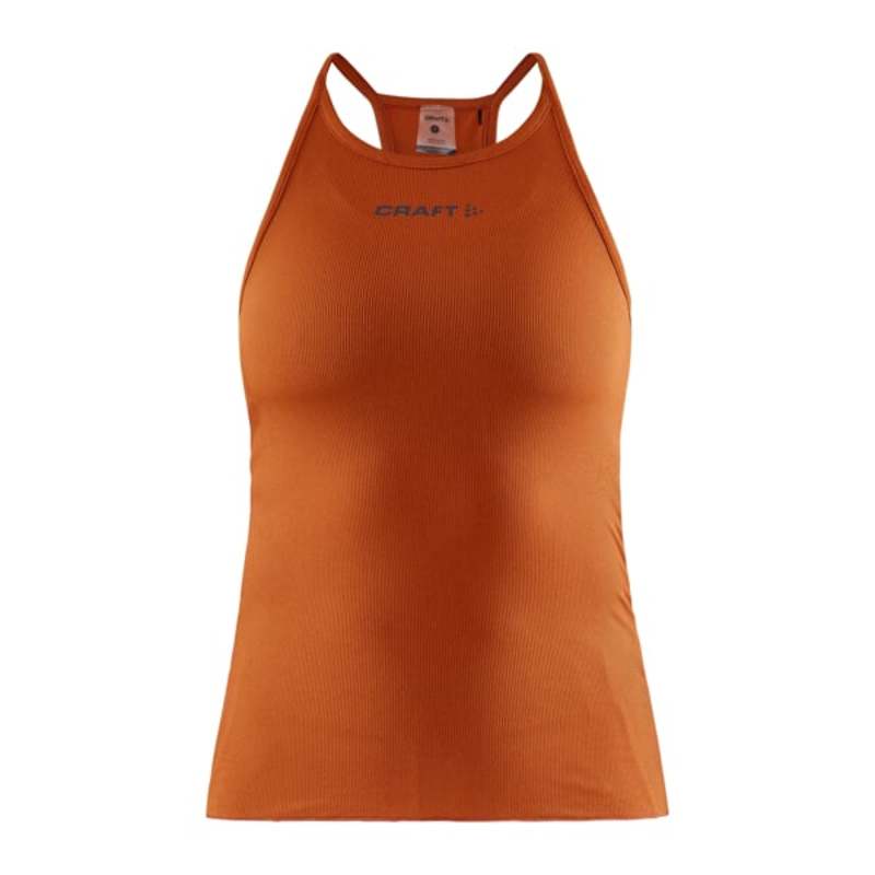 Nátělník CRAFT CORE Sence Rib 1909612-699000 - oranžová
