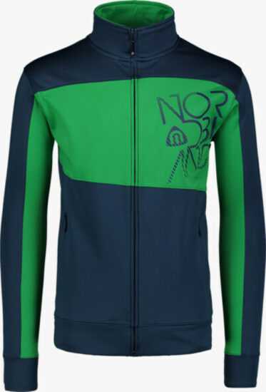 Pánská fleecová mikina Nordblanc NBSMS6197_ZEM