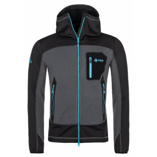 Pánská funkční mikina Kilpi FRENI-M tmavě šedá