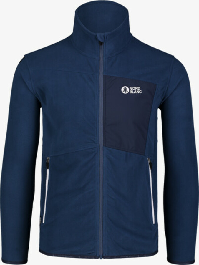 Pánská lehká fleecová mikina Nordblanc Moonrise NBSFM7377_SRM