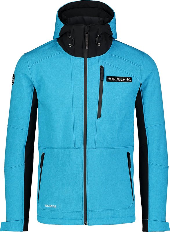 Pánská lyžařská softshell bunda Nordblanc Struggle NBWSM7322_KLR