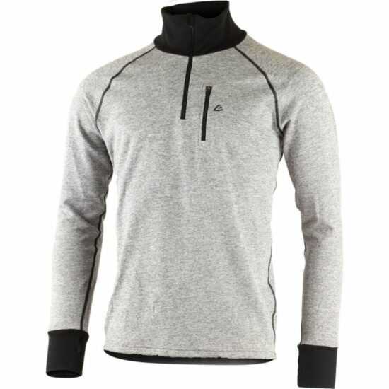 Pánská merino mikina Lasting WAZOL-3189 šedá