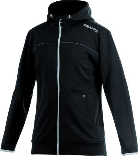 Pánská mikina Craft Leisure Full Zip Hood 1901692-9920