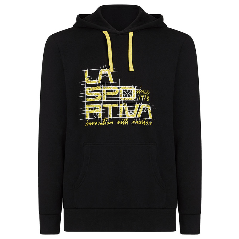 Pánská mikina La Sportiva Project Hoody black/yellow