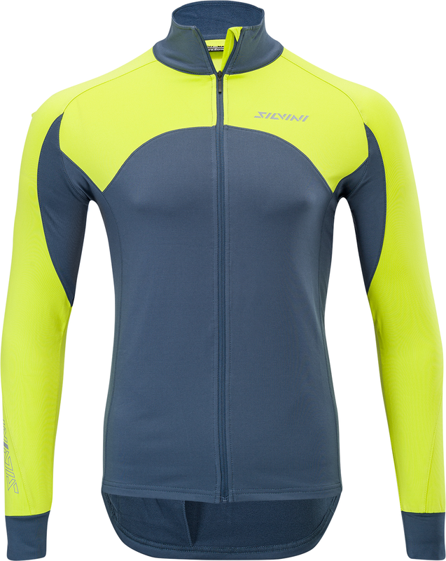 Pánská mikina Silvini Matese Pro MJ1507 charcoal/lime