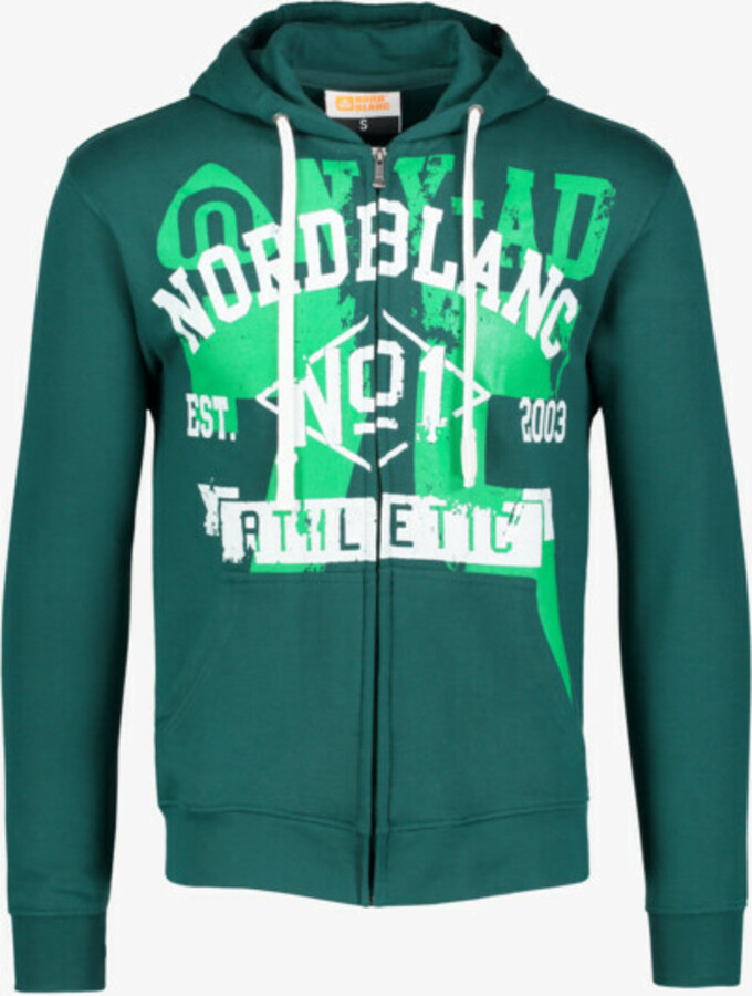 Pánská mikina s kapucí Nordblanc NBSMS5611_GSZ