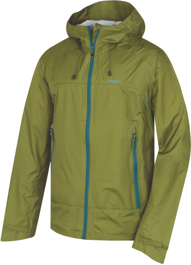 Pánská outdoor bunda Husky Lamy M tm.zelená