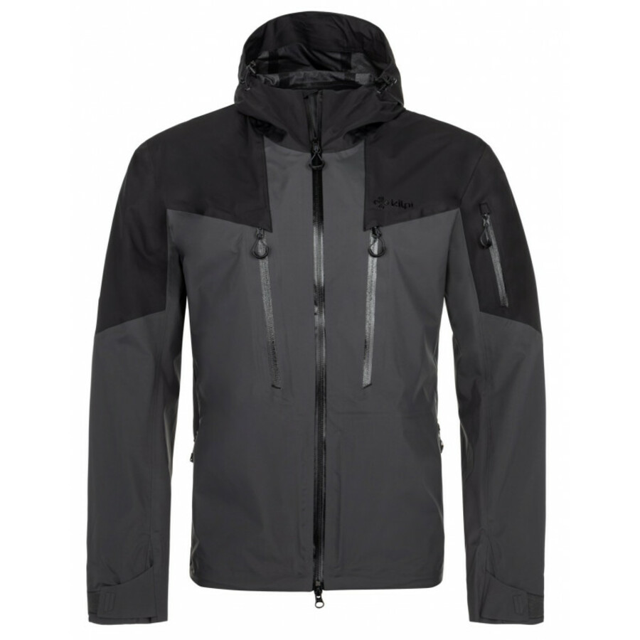 Pánská outodoorová bunda Kilpi LEXAY-M tmavě šedá