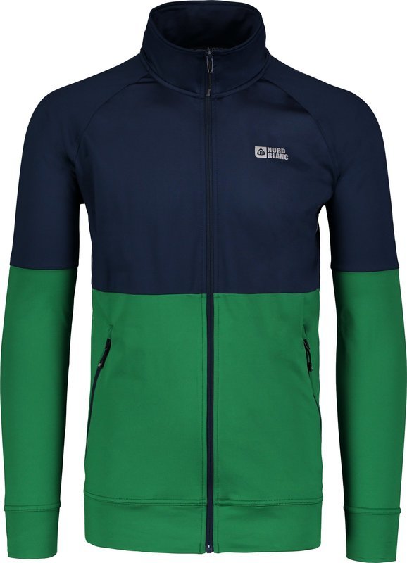 Pánská powerfleecová mikina NORDBLANC Half NBSMS6704_ZME