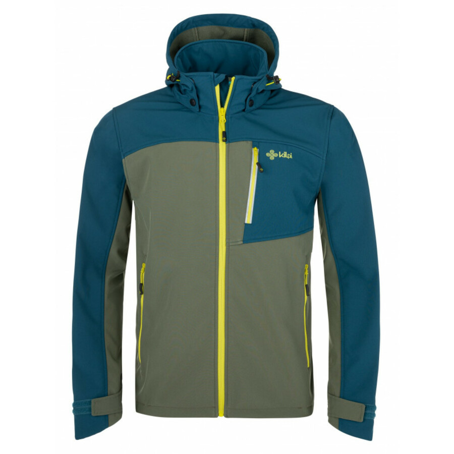 Pánská softshellová bunda Kilpi RAVIO-M khaki