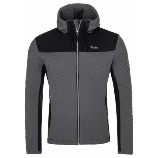 Pánská zateplená mikina Kilpi NEVIA-M tmavě šedá