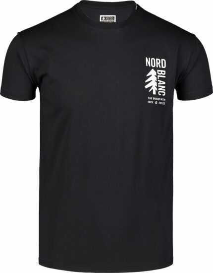 Pánské bavlněné triko Nordblanc SARMY černé NBSMT7390_CRN