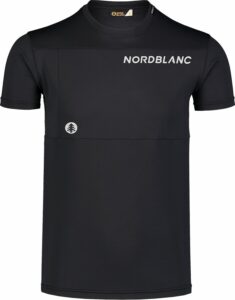 Pánské fitness tričko Nordblanc Grow černé NBSMF7460_CRN