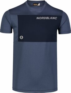 Pánské fitness tričko Nordblanc Grow modré NBSMF7460_SRM